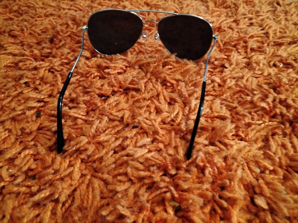 Unisex Black Tinted Sunglasses