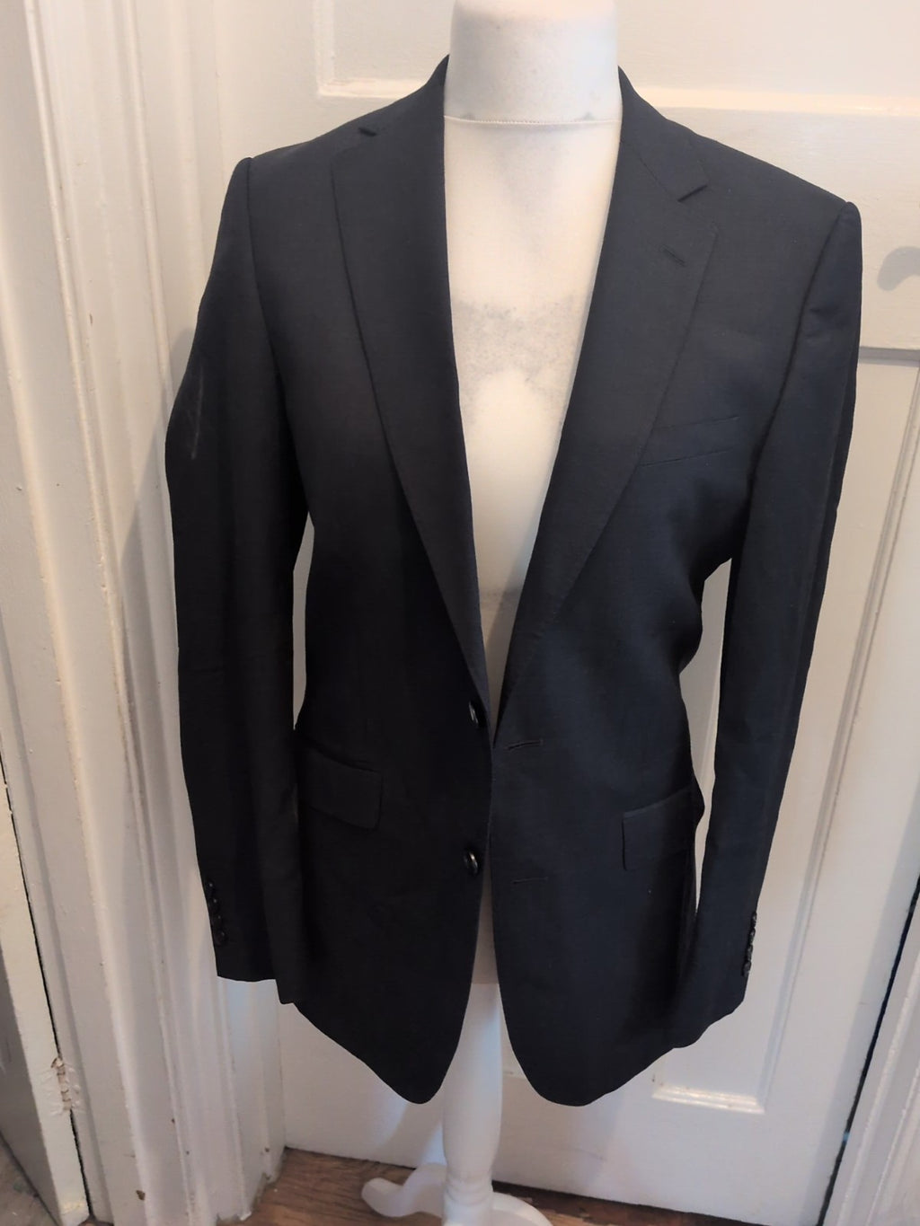 M&S Collection 38 Long Indigo Slim Fit Suit Jacket