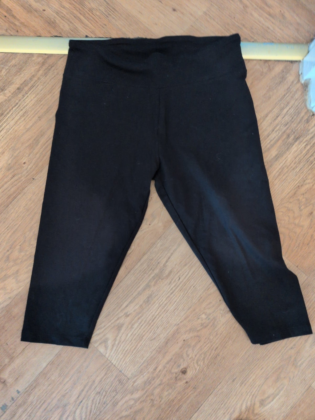 Primark 12-14 Black Crop Leggings