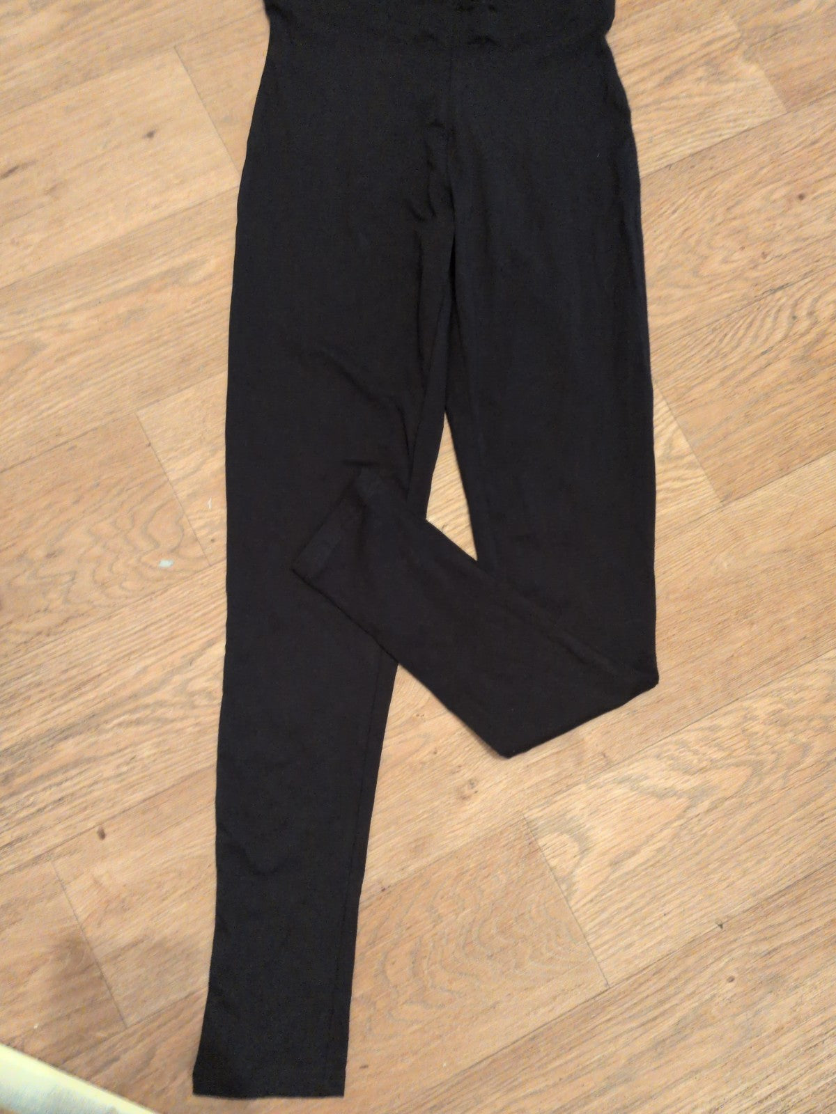 George 12-14 Medium Black Capri Leggings