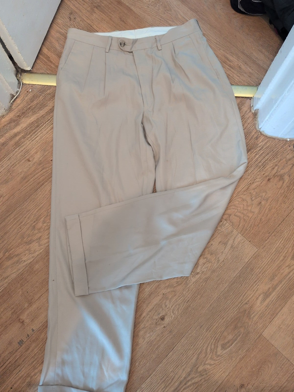 Burton 32L Grey Stretch Slim Trousers Chino