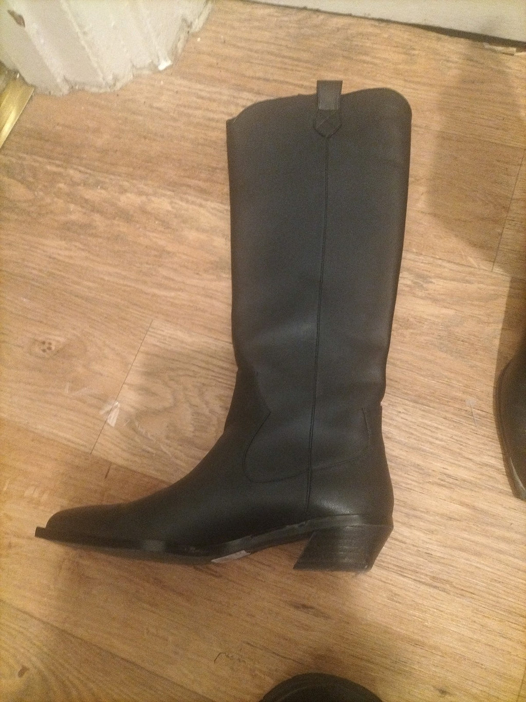 Ladies Bershka Size Euro 38 Black Boots