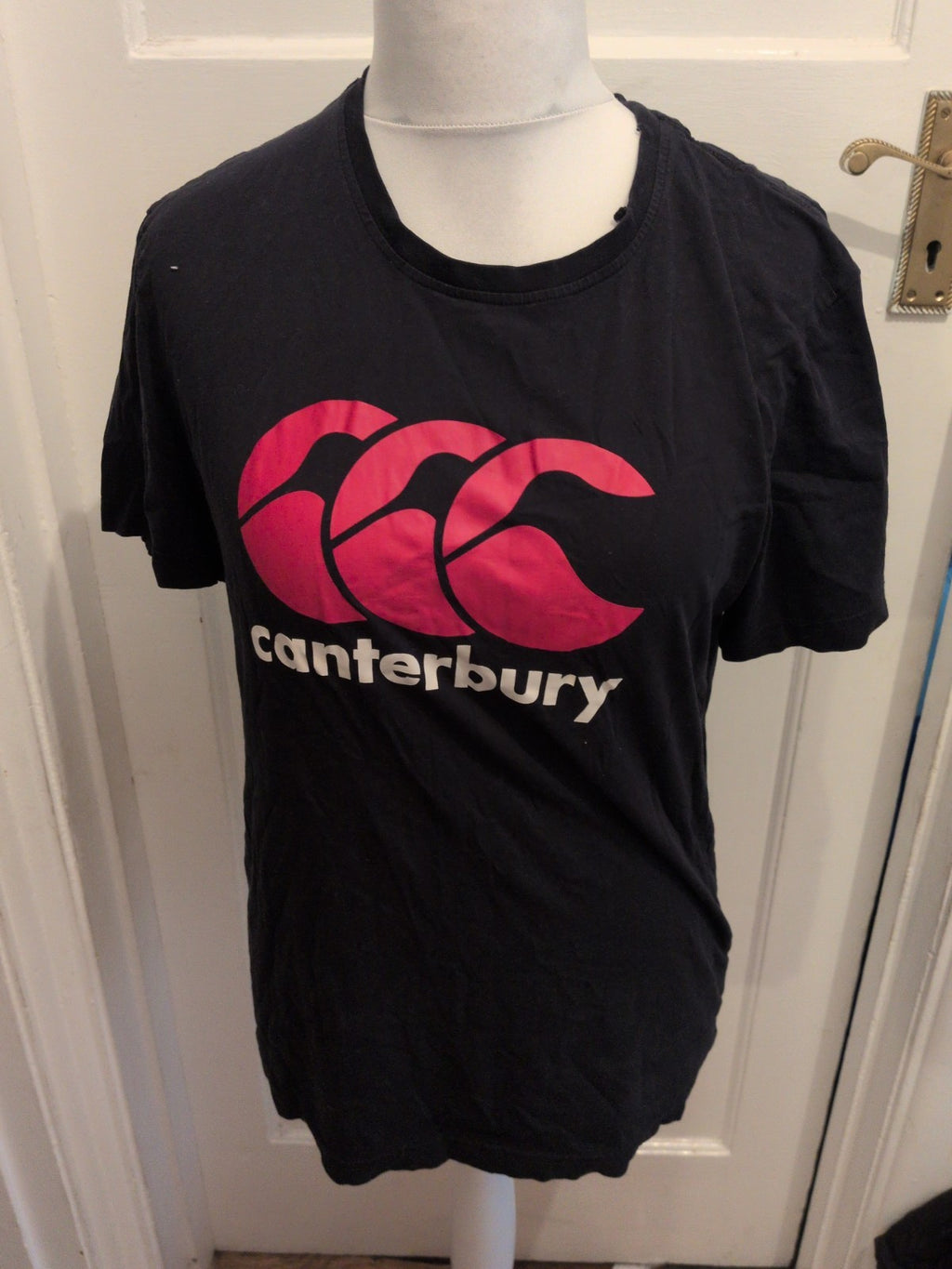 Canterbury Medium Black Print Short Sleeve T-shirt