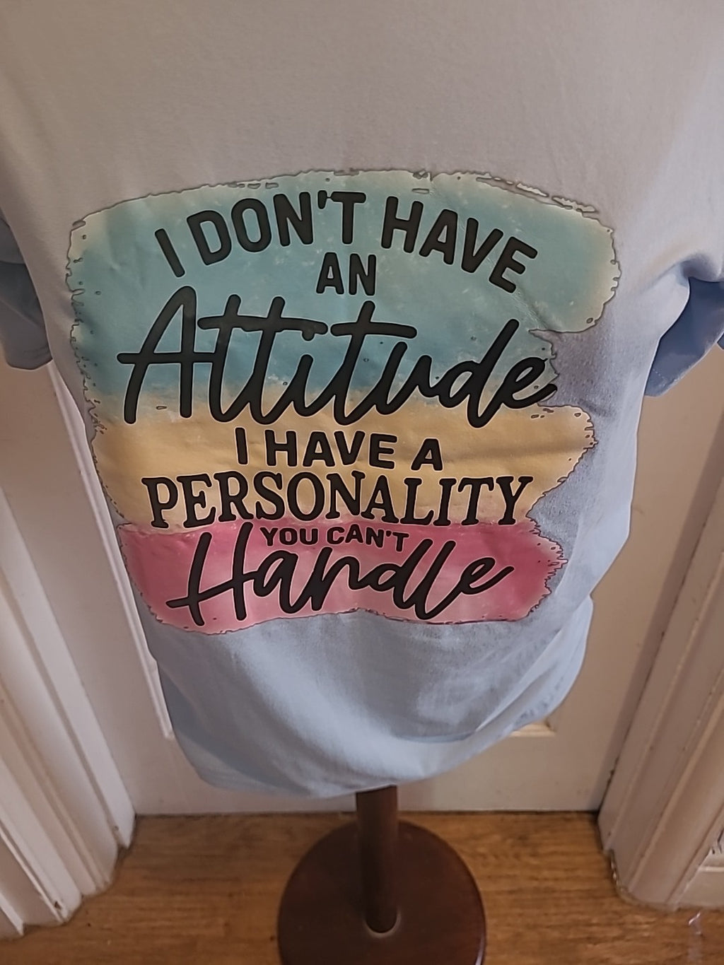 Girls 12 Years Pale Blue Short Sleeved Tshirt