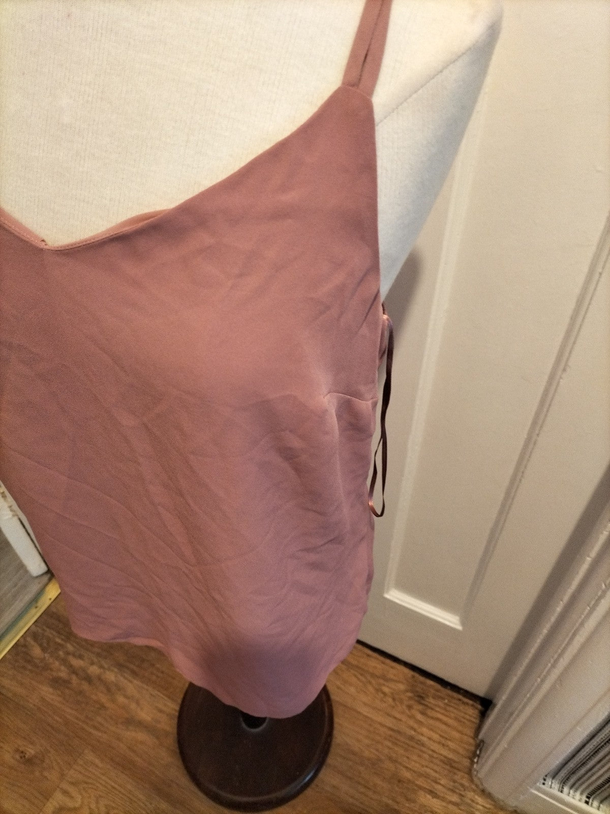 Brand New Ladies Tu Size 12 Pastel Pink Sleeveless Tshirt