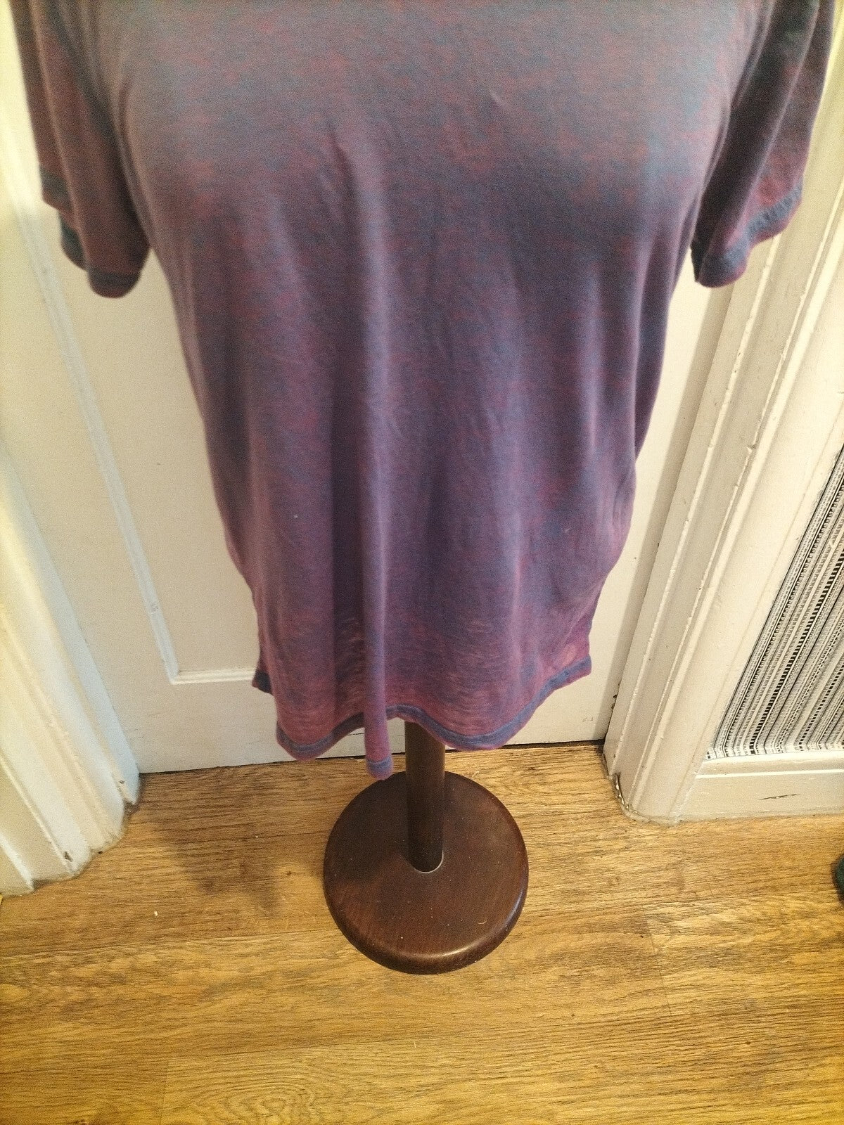 Men's Primark Purple Pink Short Sleeve T-shirt