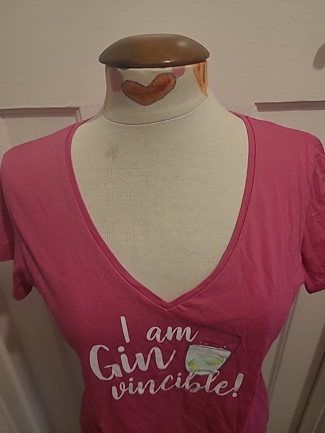 Ladies Mountain Warehouse Size 12 Pink Gin Design Tshirt