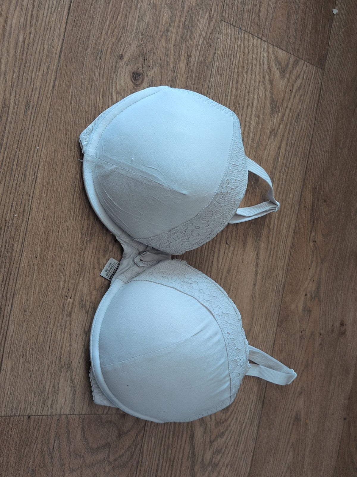 Marks And Spencer 34D White Padded Wired Bra