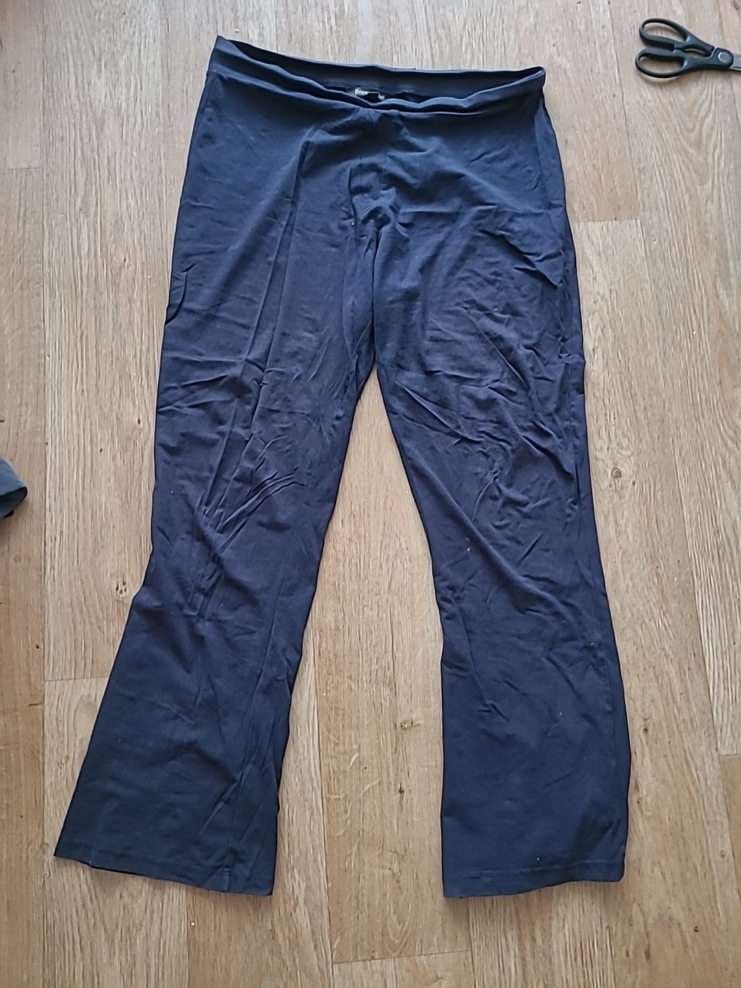 Ladies Bonmarche Size 14 Elasticated Capri Leggings Twisted Elastication