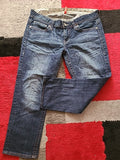 Girls Uniqlo 160-168cm Denim Cropped Jeans