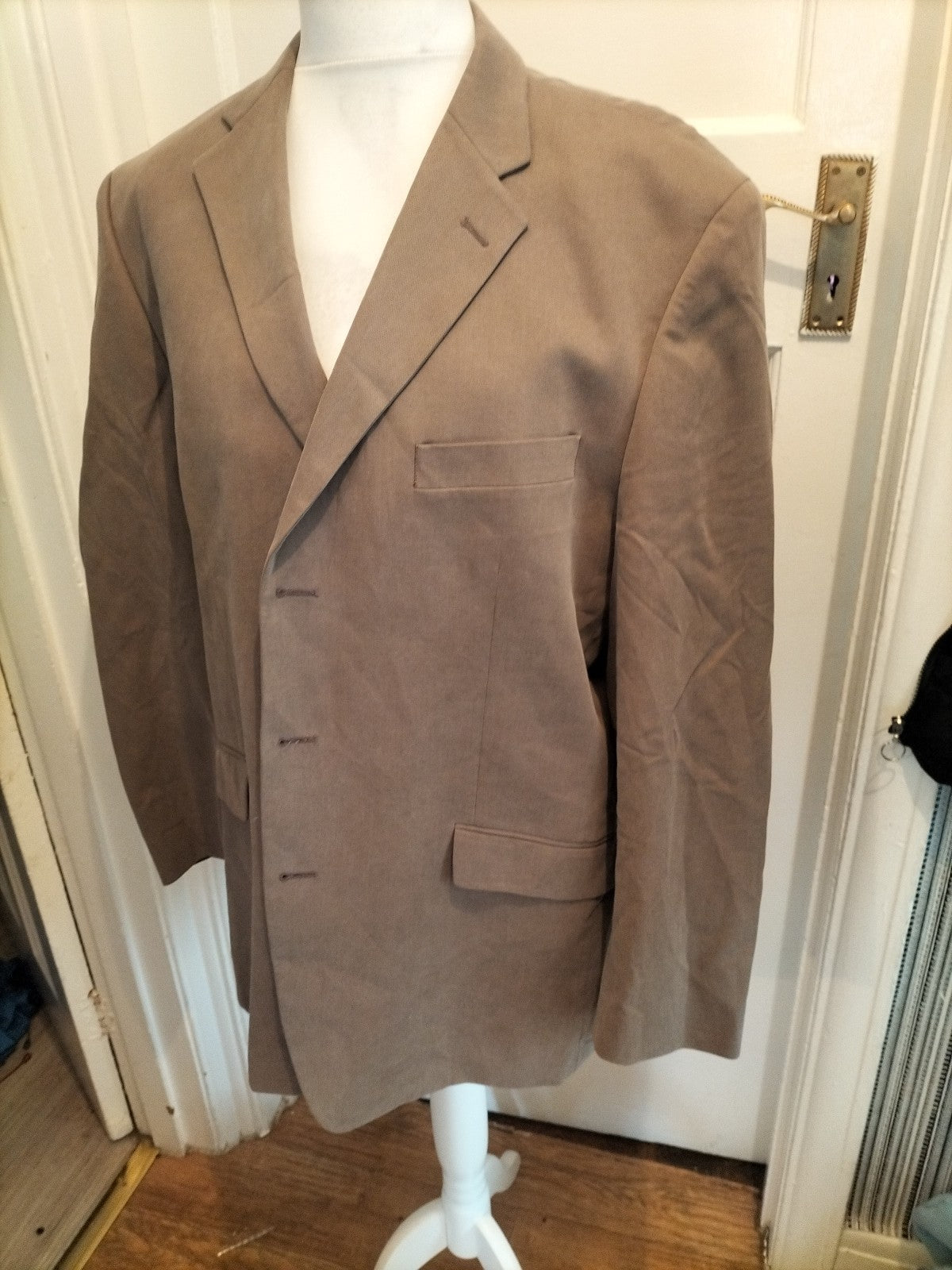 Mens Tu Size 46R Brown Suit Jacket