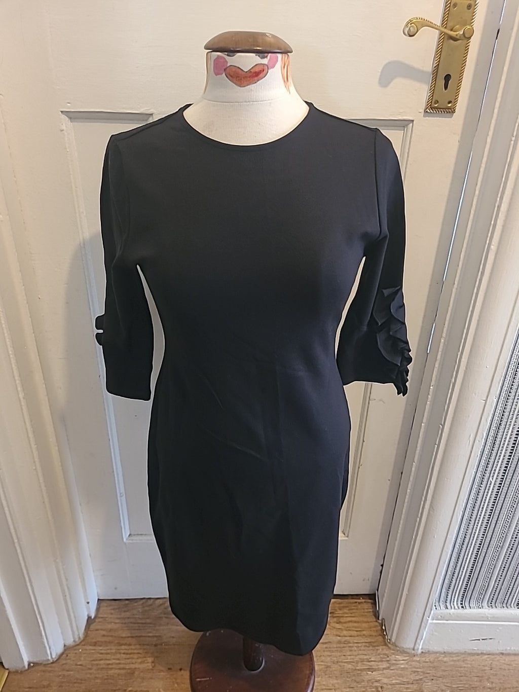 Ladies Black Dress Size Med Find 3/4 Sleeve