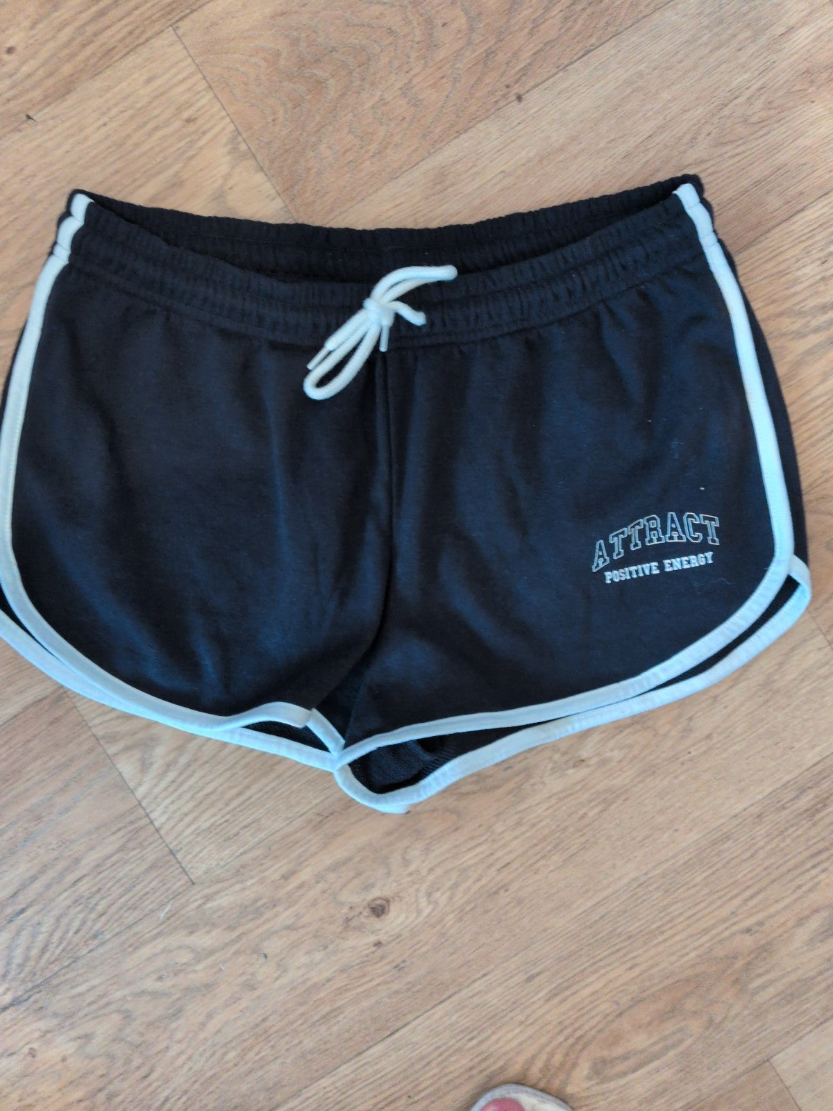 Primark Small Navy With White Trim Hot Pants