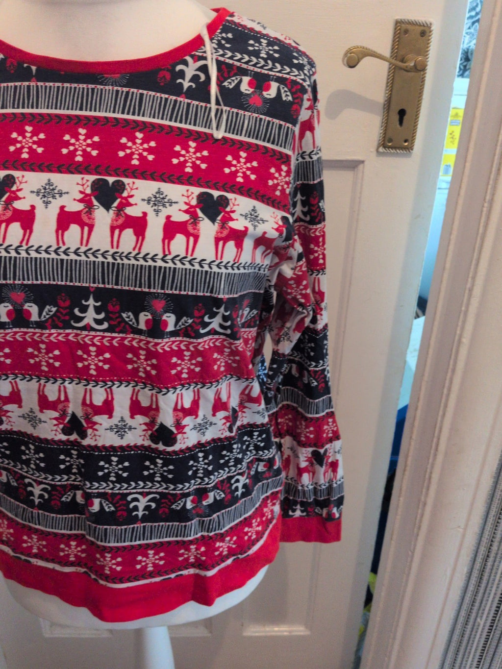George 16-18 2 Piece Pyjama Set Christmas