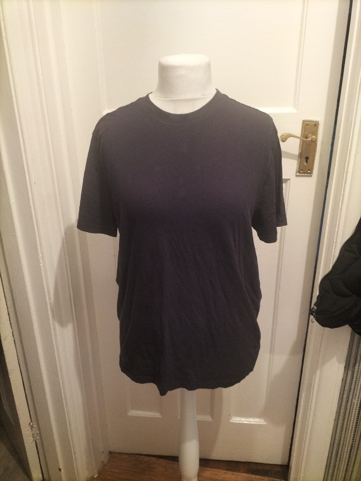 Mens Medium Primark Reg Fit Short Sleeved Tshirt Dark Navy