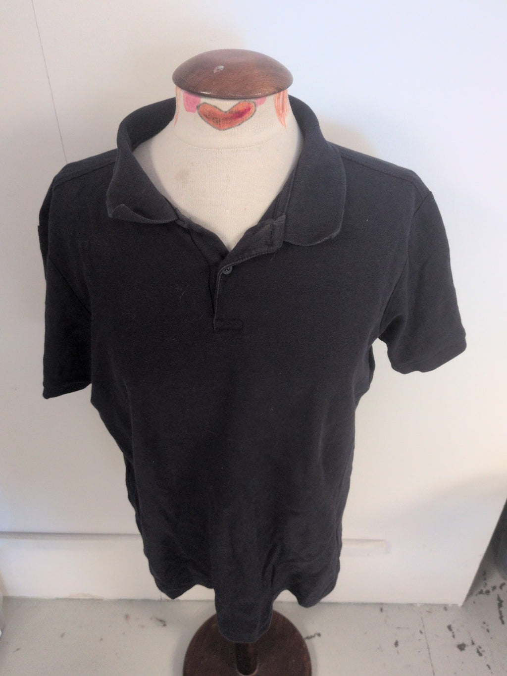 Primark XL Navy Short Sleeve Polo Shirt
