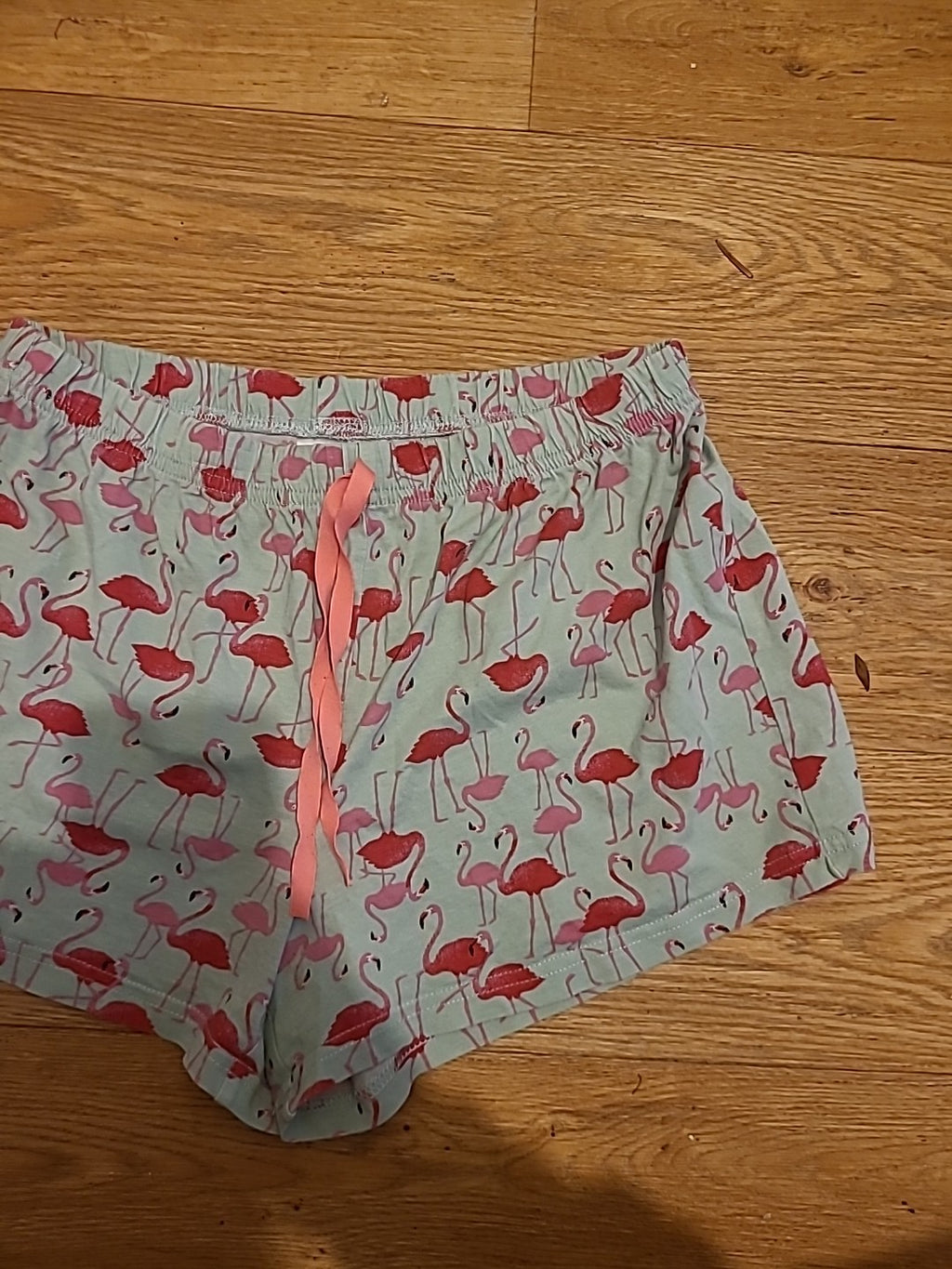 Ladies George Size 8-10 Flamingo Sleep Shorts