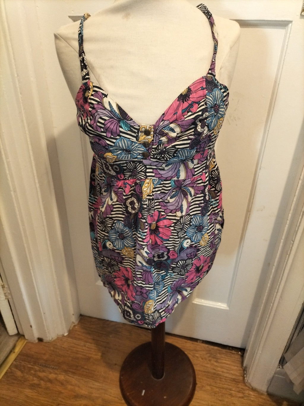 Ladies Animal Size 12 Multicoloured Floral Top
