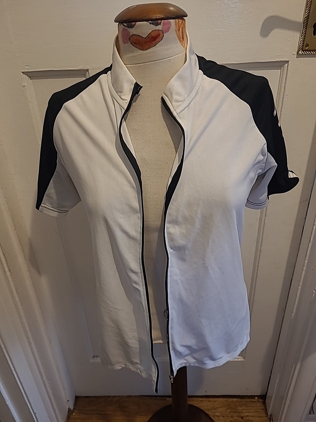Mens 4 Sports Size Large Black And White Jacket