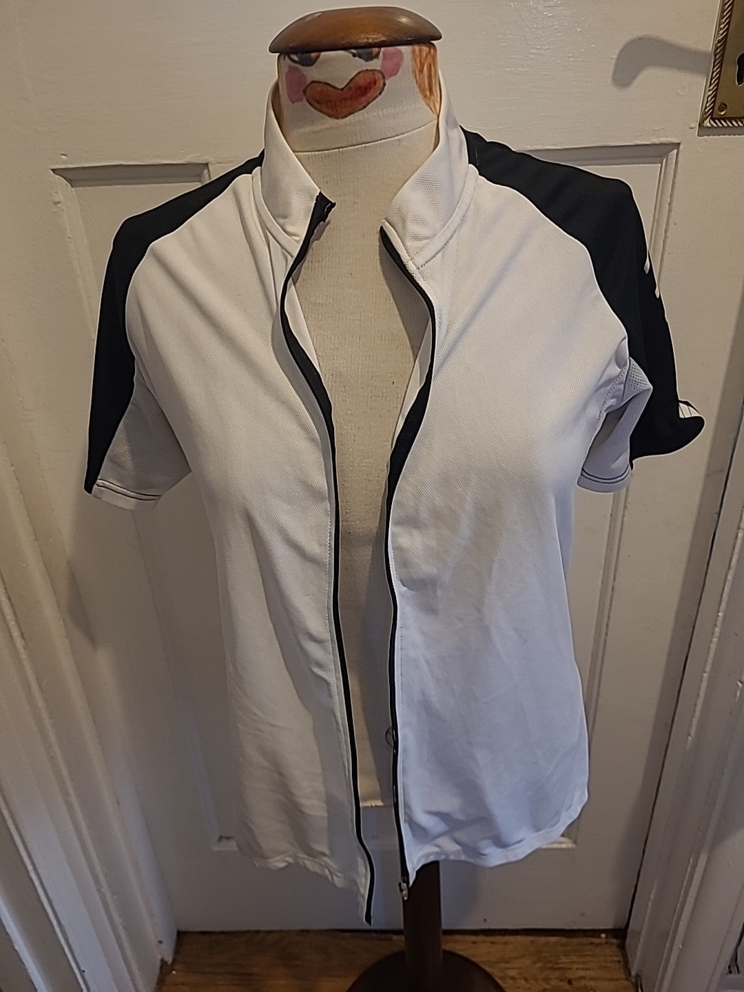 Mens 4 Sports Size Large Black And White Jacket