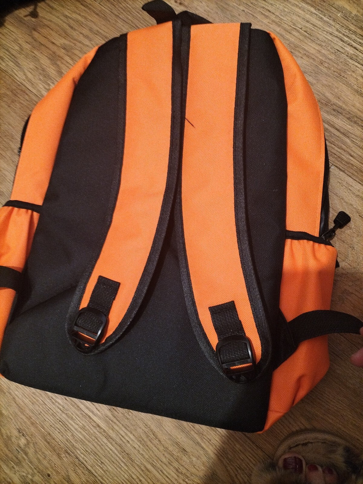 Brand New Sealed Waterproof Bright Orange Rucksack Leisure School