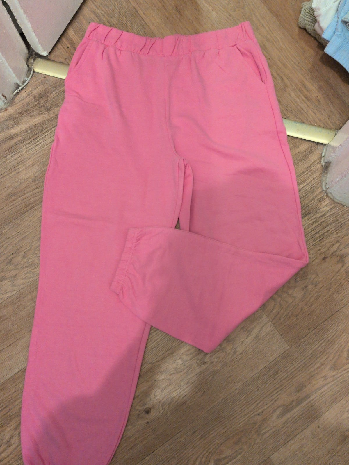 XL Pink Elasticated Joggers