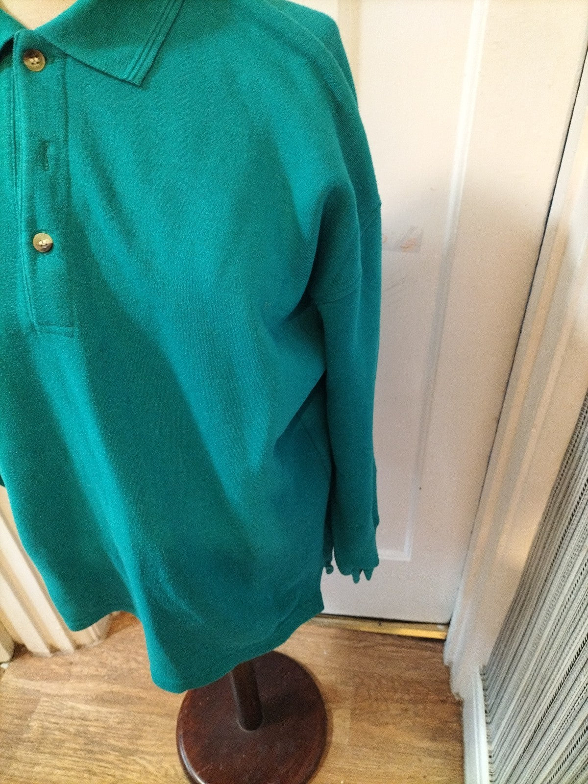 Mens Size XL Casual Sportif Teal Jumper