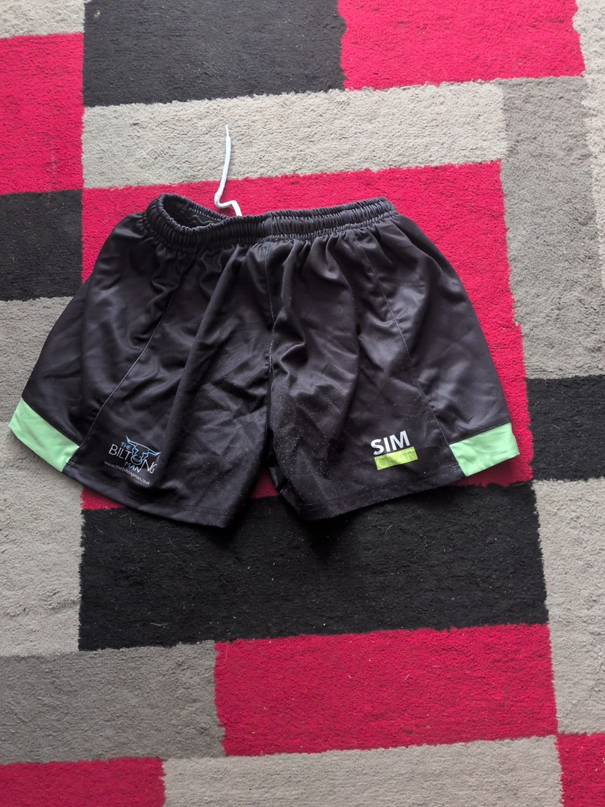 Sim Gear XS Green And Black Elasticated Shorts