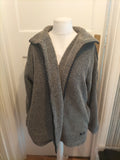 Mens Petroleum Size Large Grey Full Zip Jacket