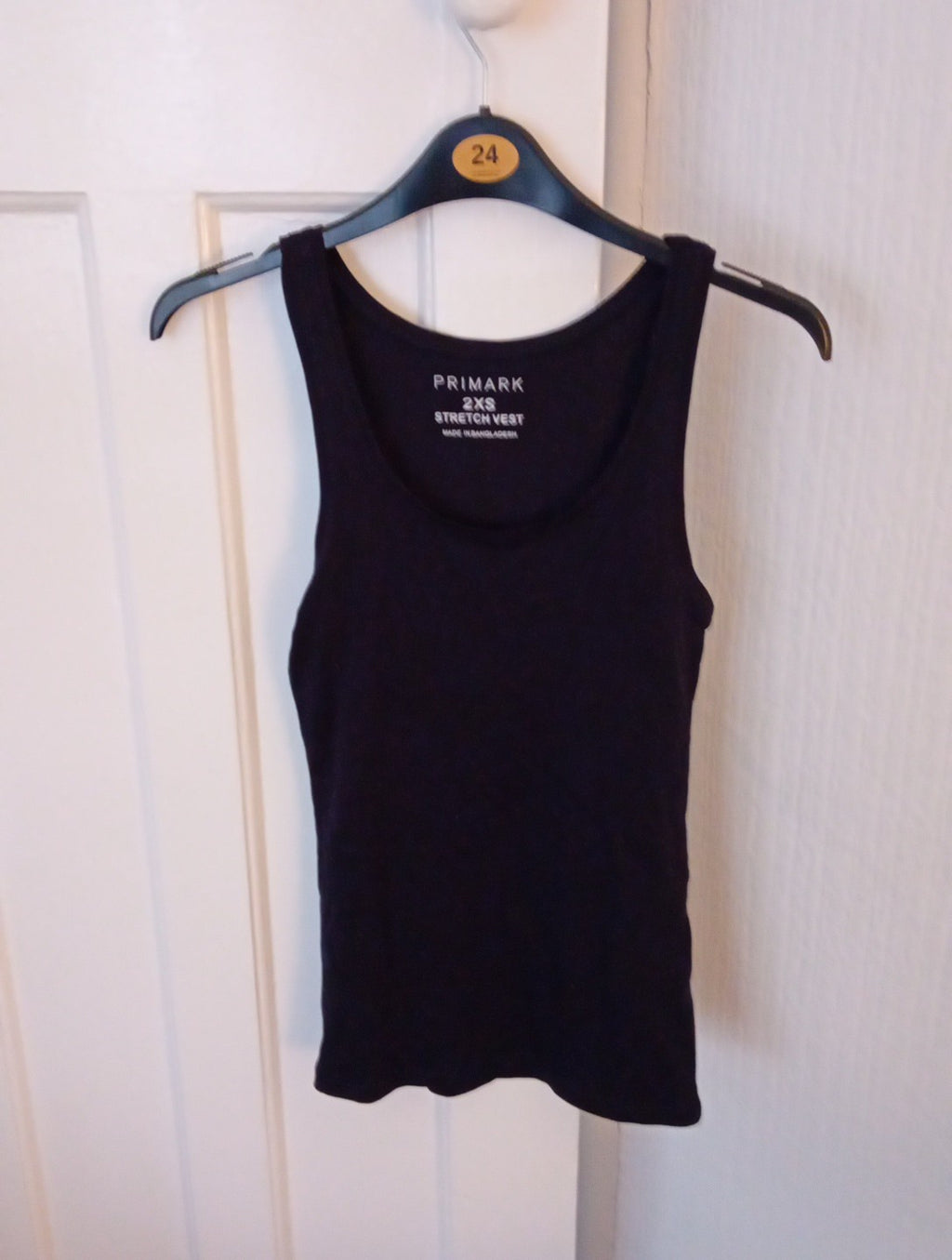 Mens 2xs Stretch Vest Navy Primark