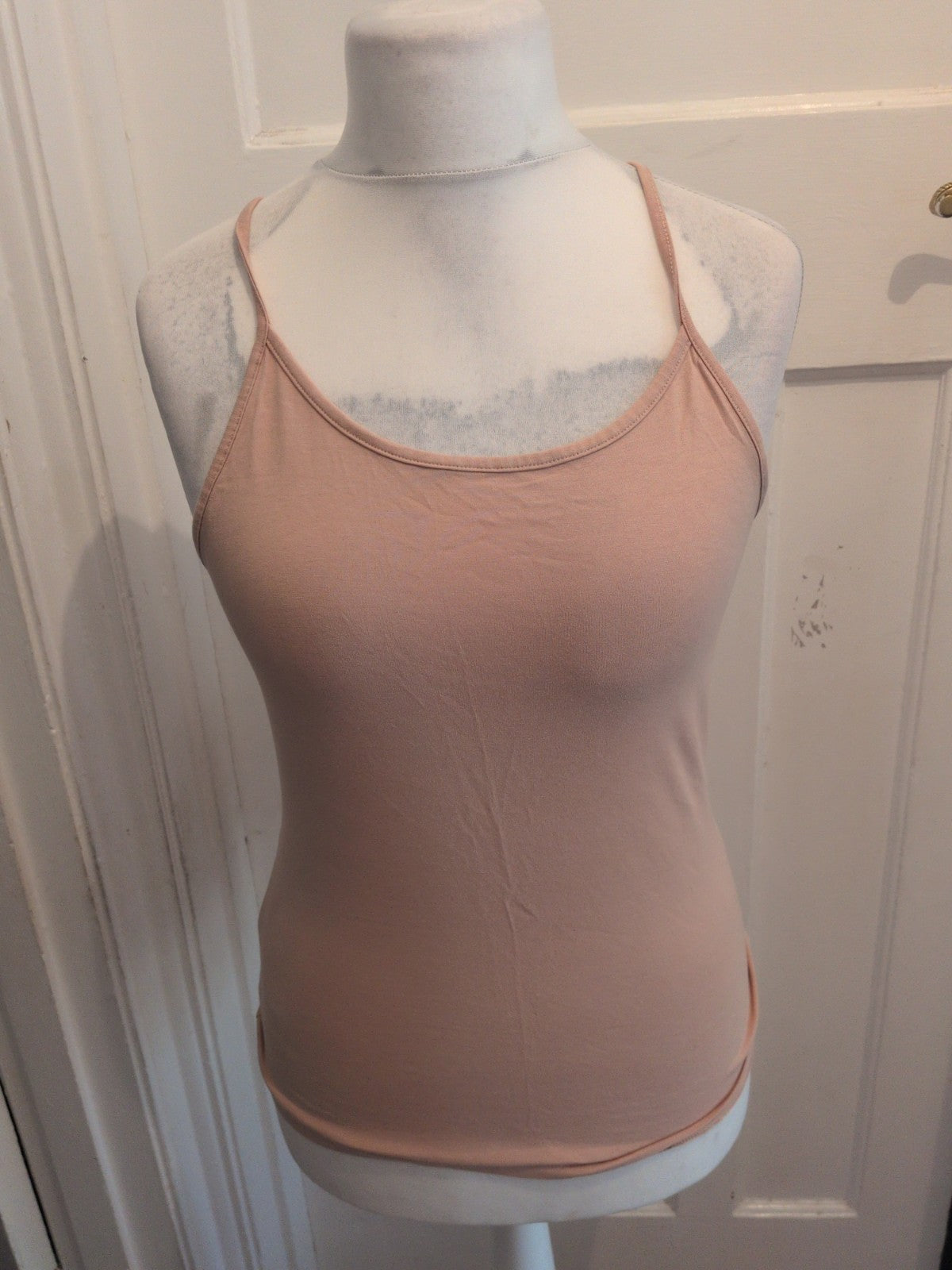 Tu 16 Beige Sleeveless Cami Top