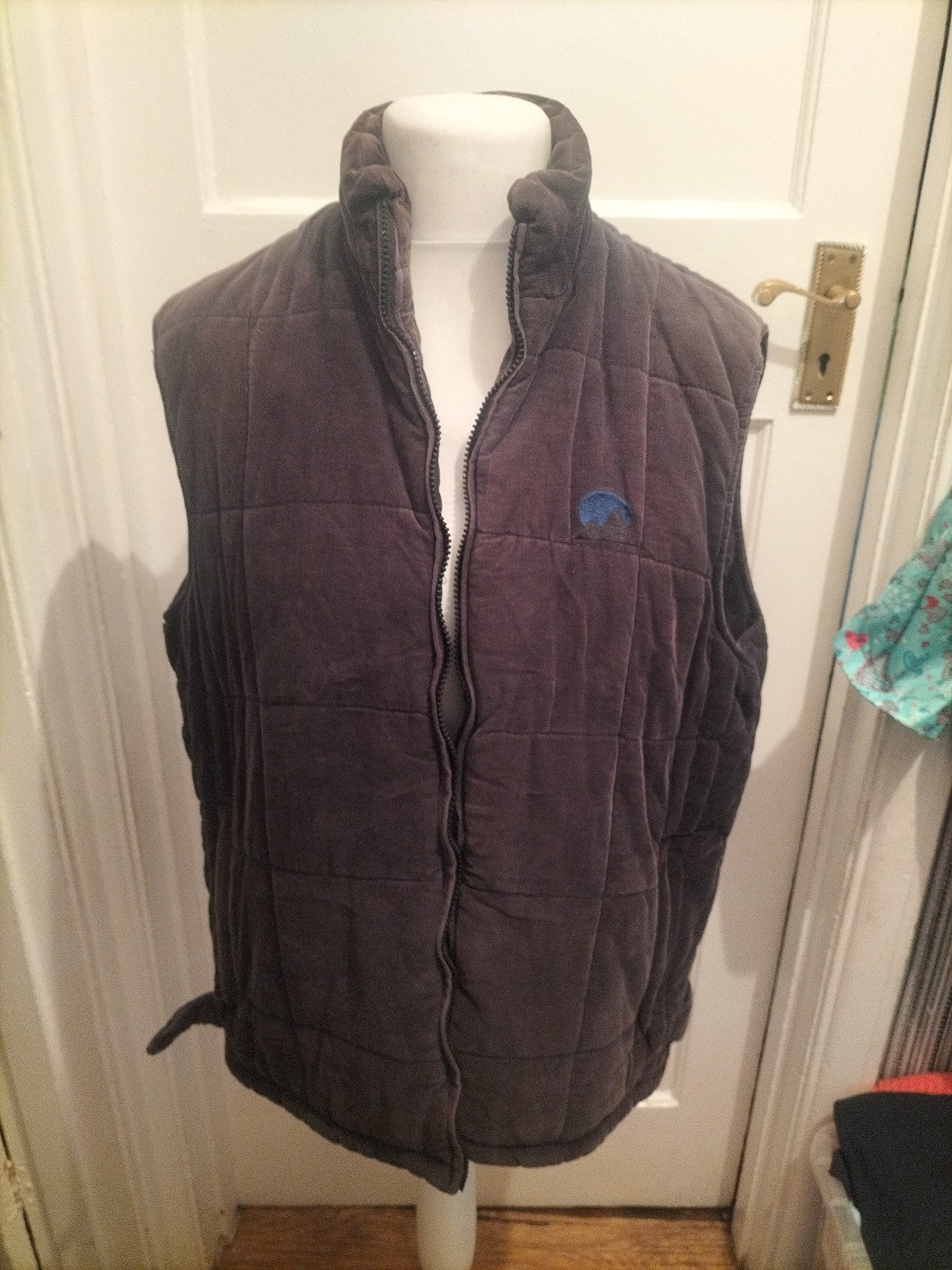 Bonar Large Navy Slight Faded Sleeveless Gilet
