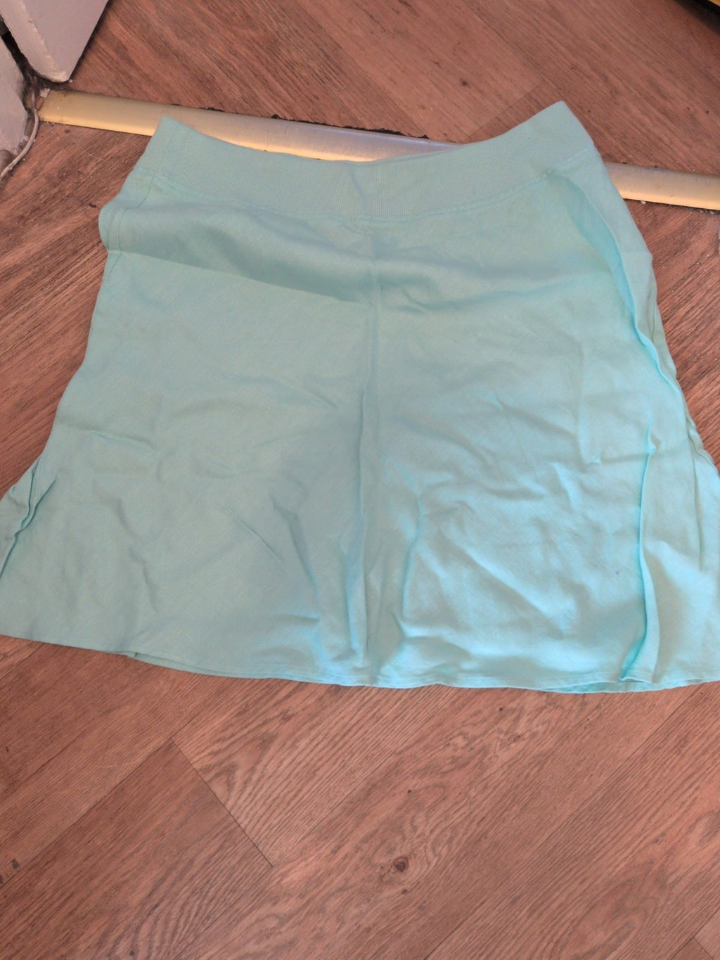 Dash 18 Aqua Elasticated Knee Length Skirt