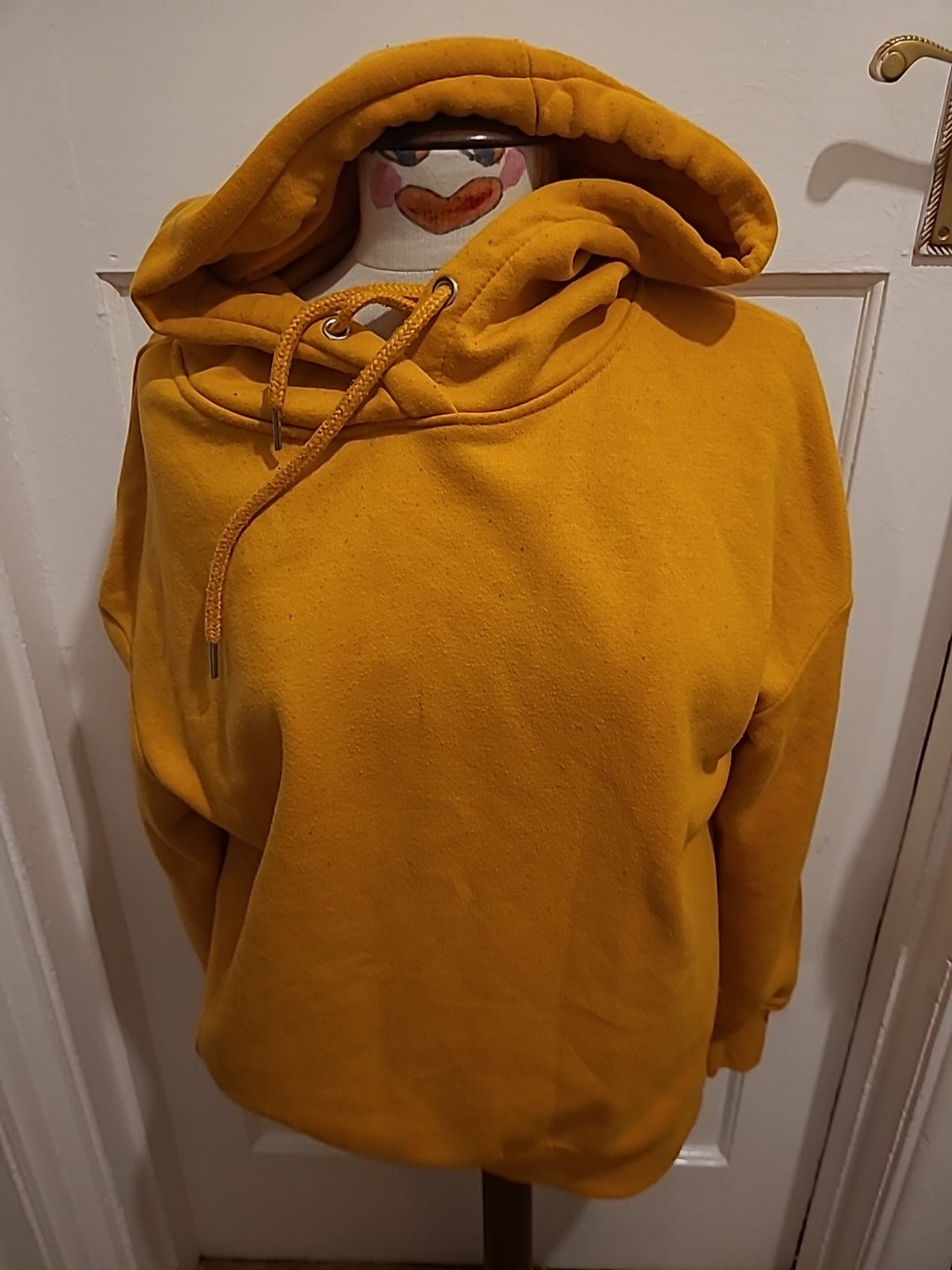 Ladies Primark Size 10 Orange Pullover Hoodie