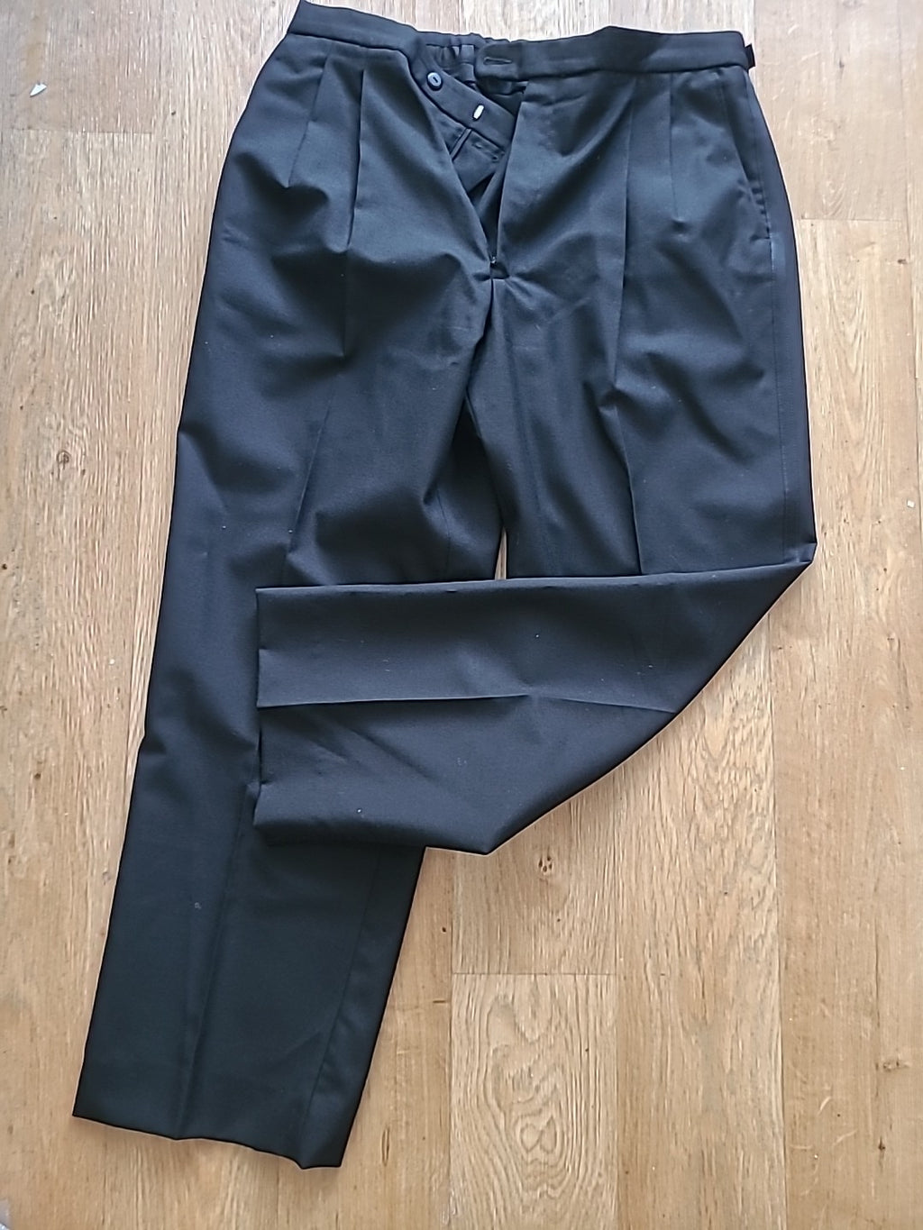 Mens Horne Brothers Size 38R Black Trousers