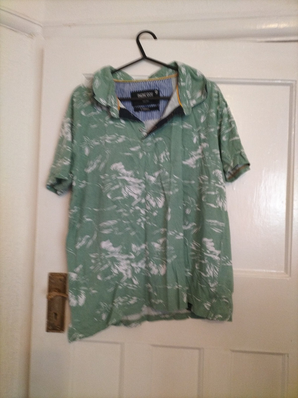 Mens Indicode Size XS green Short Sleeved Polo