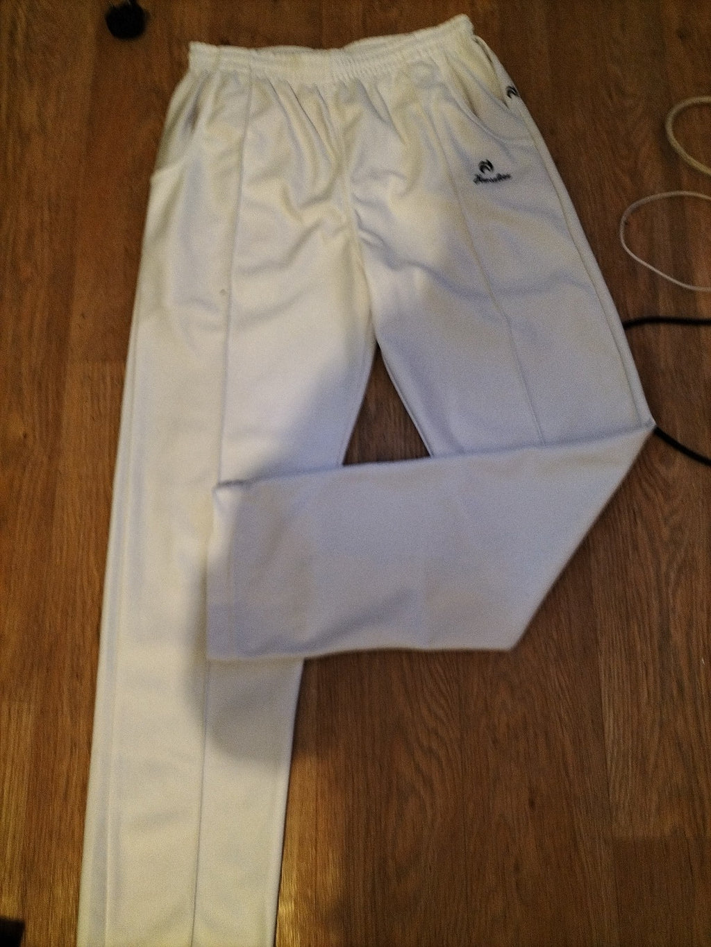 Mens Henselite Size Small White Joggers