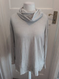 Gap Large Pale Grey High Neck Long Sleeve Pullover Jumper