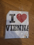 Brand New Mens B&C Size Medium "I Love Vienna" Tshirt