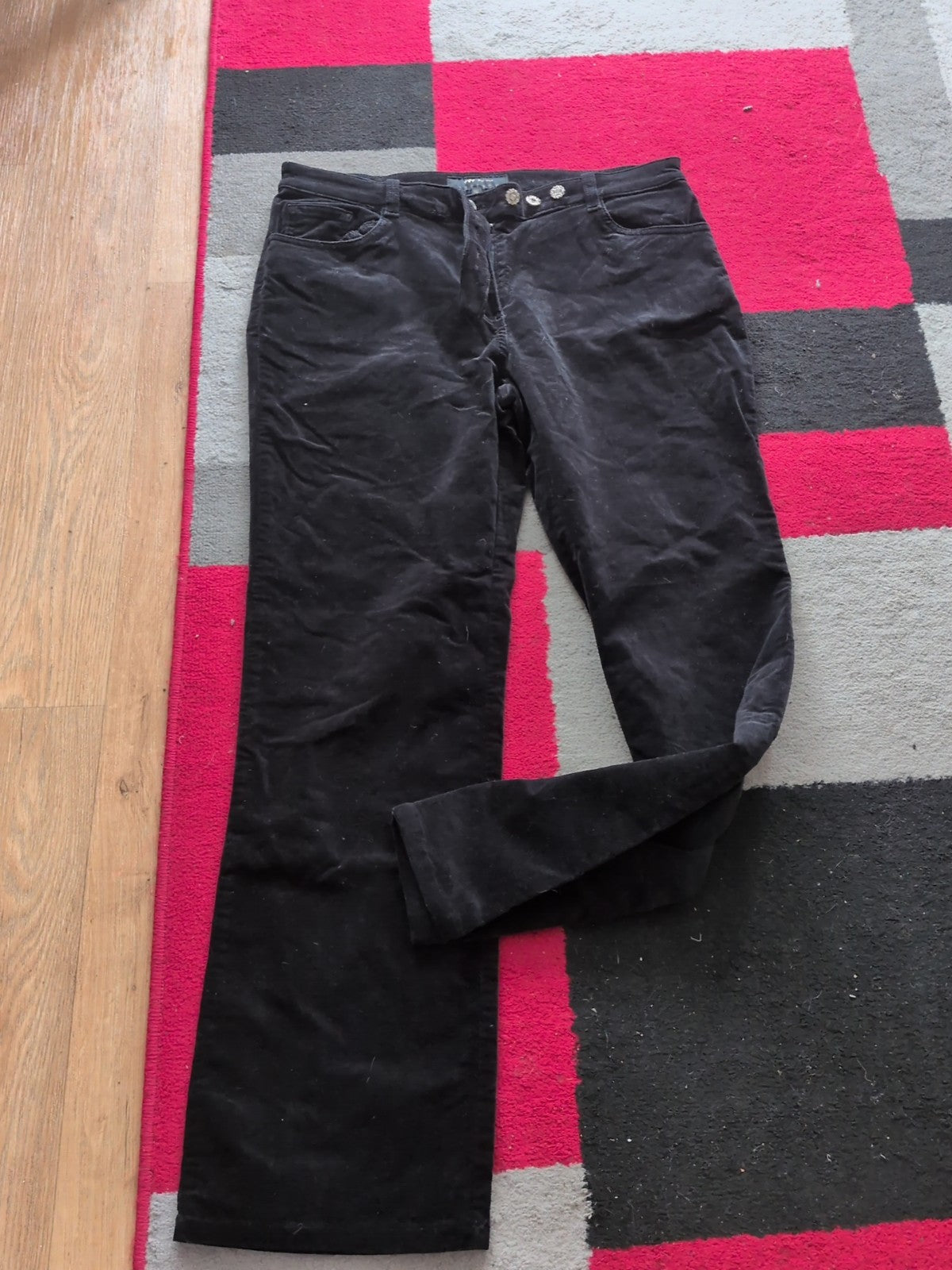 Per Una 16long Black Stretch Trousers