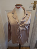 Ladies Inthestyle Size 6 Gold Bride Team Silky Night Shirt