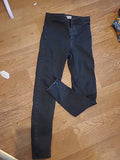 Ladies Topshop Size 26x30 Charcoal Skinny Joni Jeans