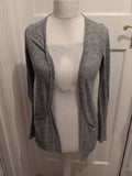 New Look 10 Grey Open Cardigan Long Sleeve