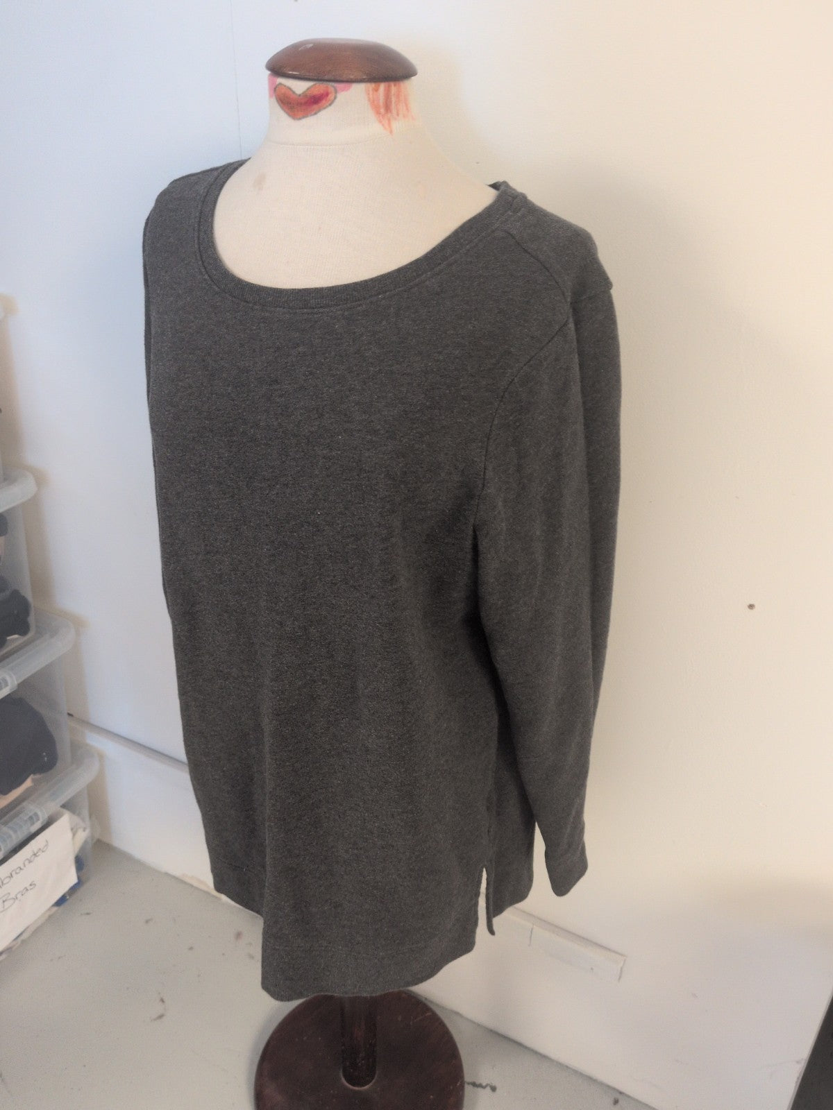 Amazon Essentials XL Dark Grey Pullover Jumper