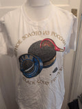 Steadman Medium White Cavier Print Short Sleeve T-shirt
