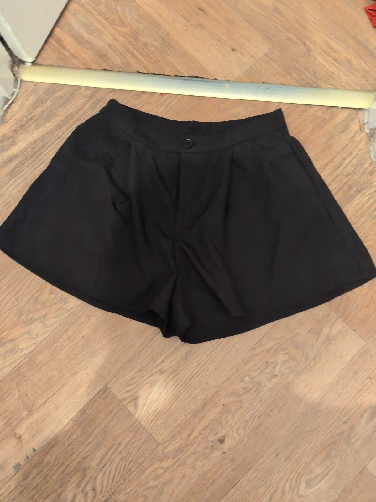 Large Black Shorts