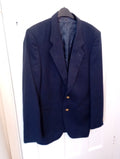 Mens FARAH navy Blazer Size 38 L