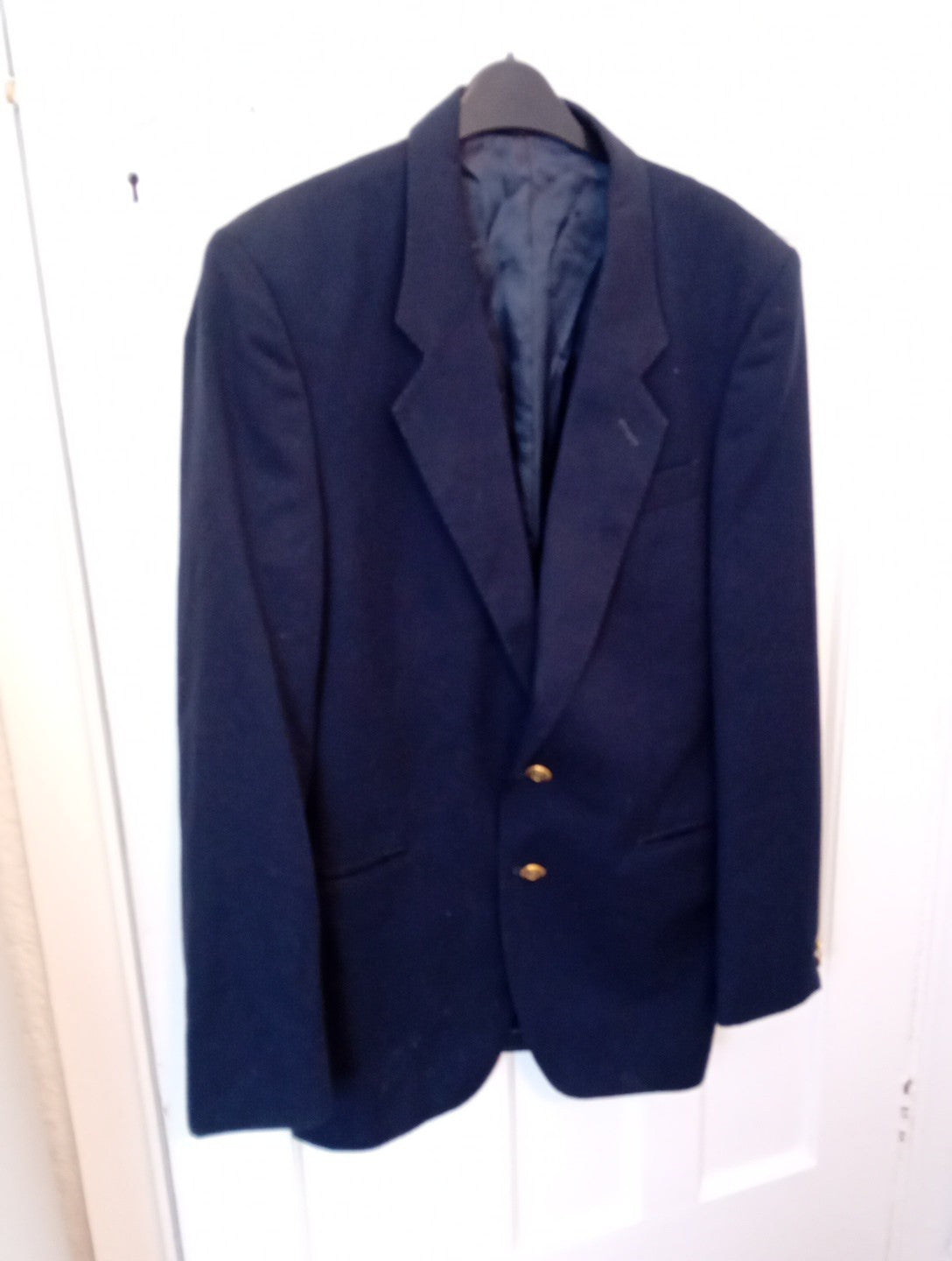 Mens FARAH navy Blazer Size 38 L