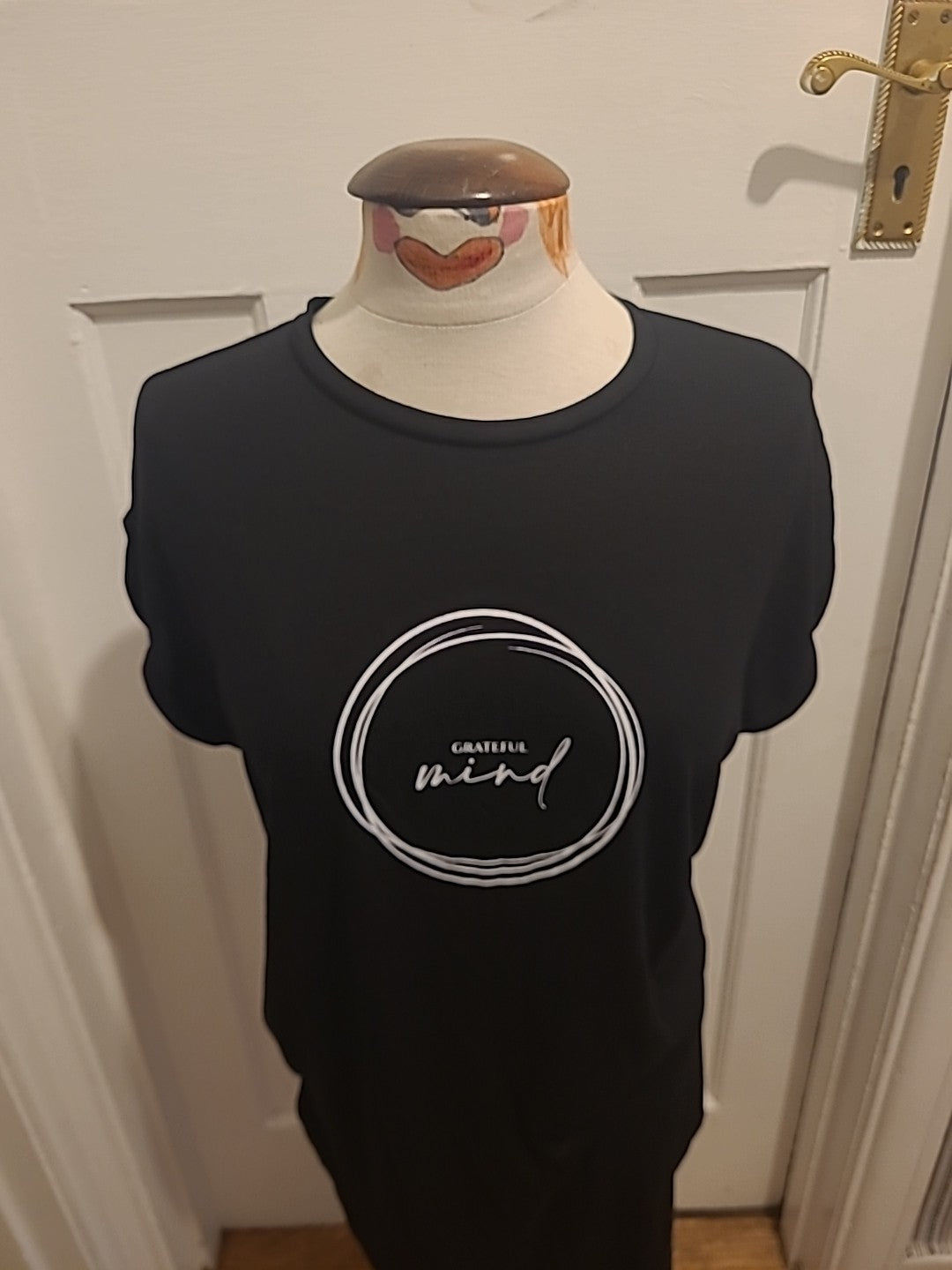 Brand New Ladies Primark Size 10-12 Black Short Sleeved Tshirt