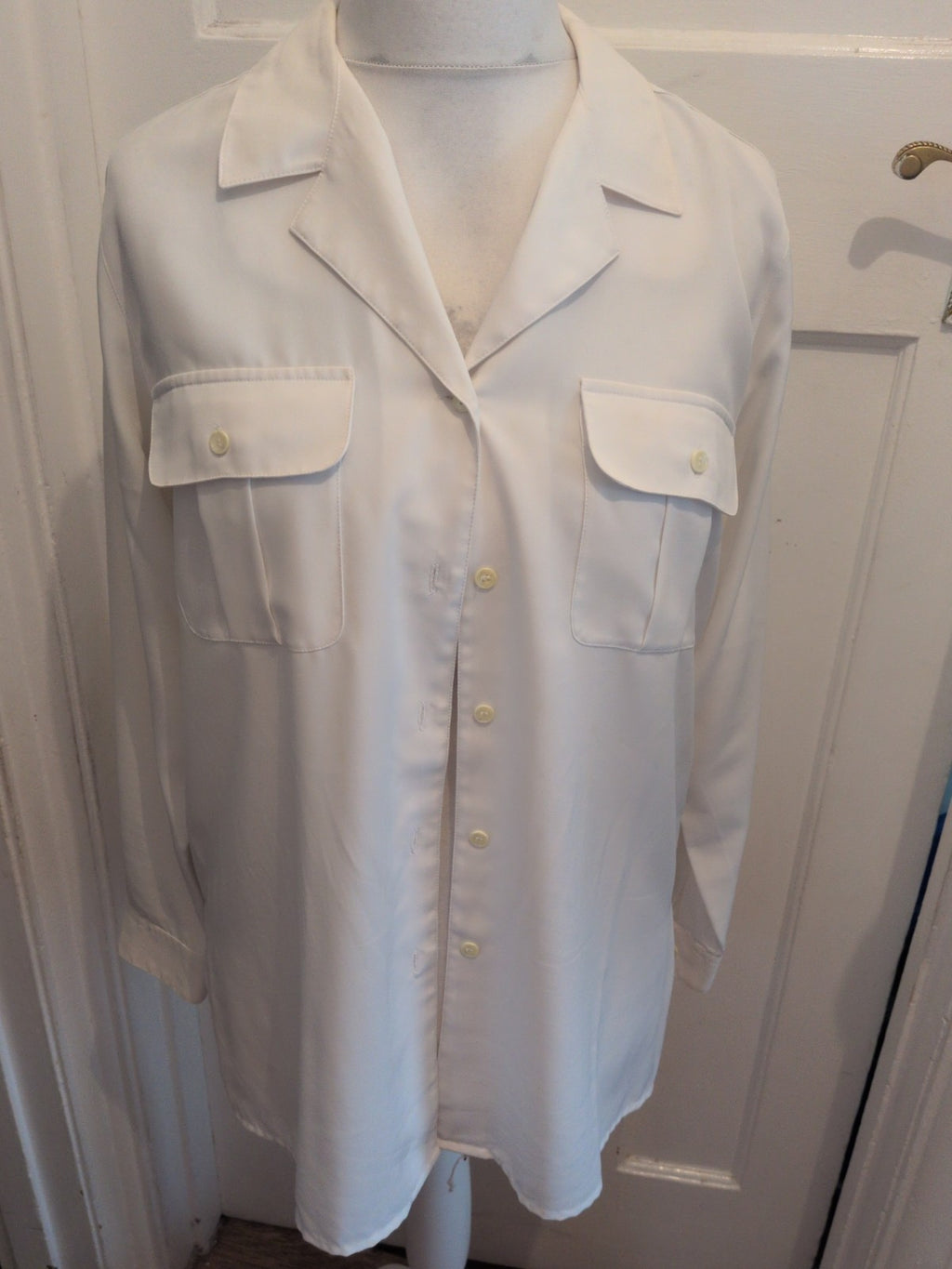Principles 12 White Buttoned Collared Shirt